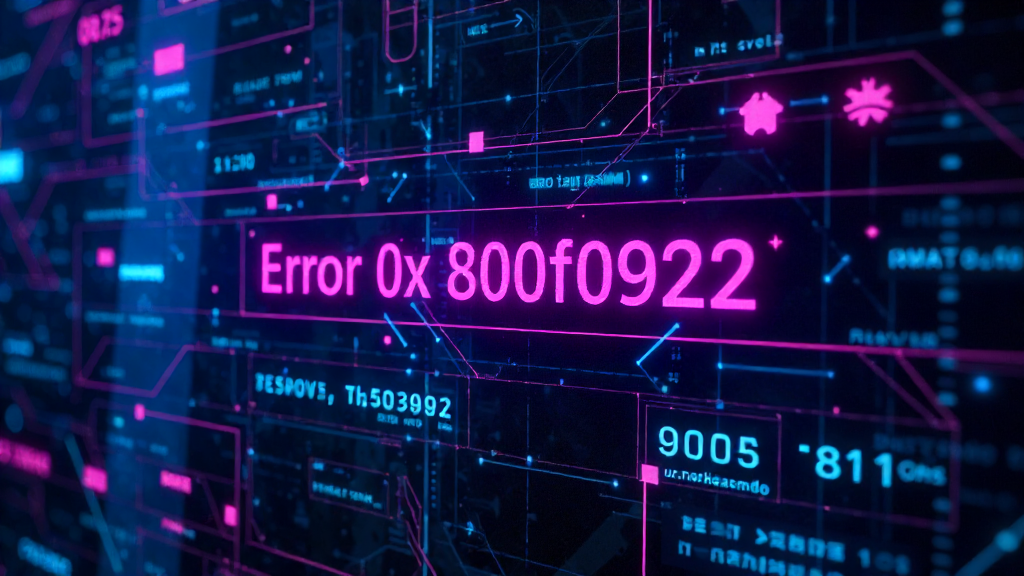 Ошибка 0x800f0922 после установки kb5034765 windows
