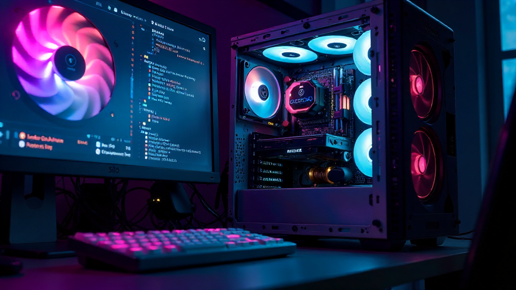 Тихая работа кулера DeepCool AK400 в офисном компьютере