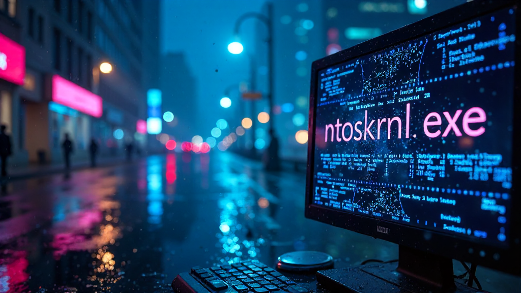 Синий экран с ошибкой ntoskrnl.exe и dll